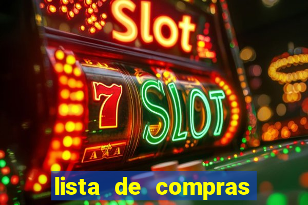lista de compras supermercado completa pdf